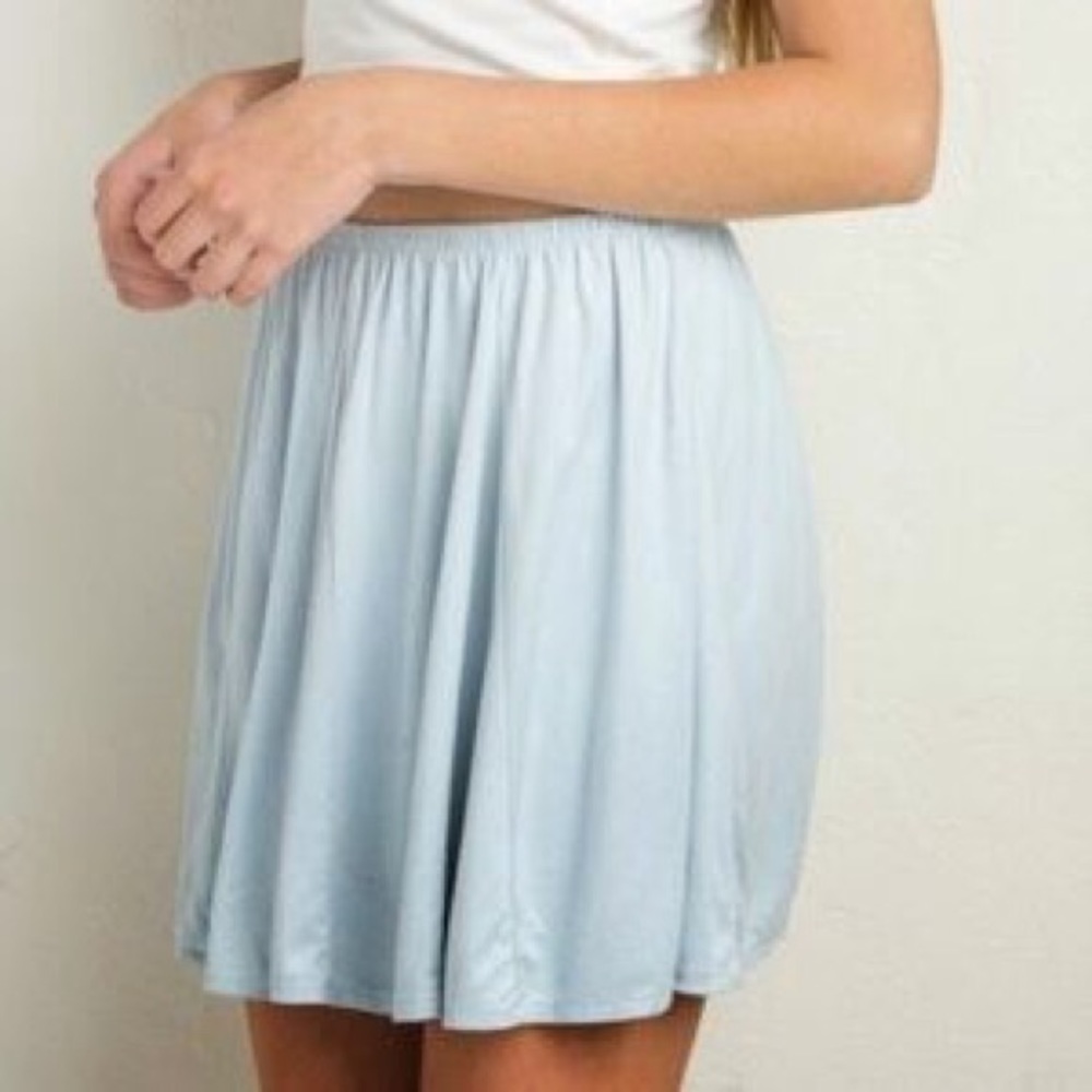 Rare Baby Blue Brandy Melville Skirt